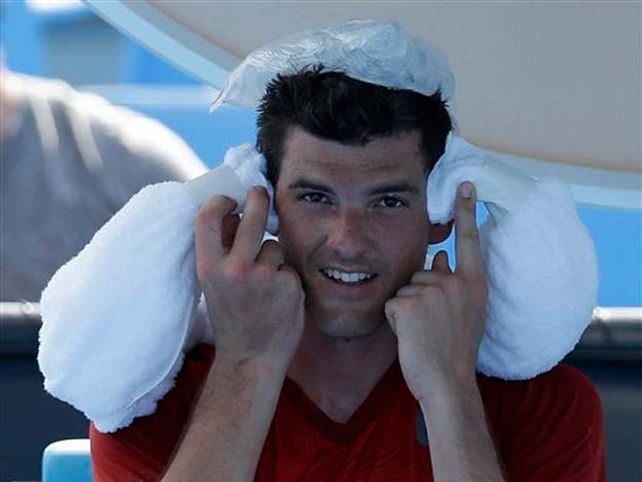 Vi a Snoopy, dijo el tenista que alucinó con el calor de Australia