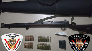 Incautan un fusil tras una denuncia por torturas en vivo por redes sociales