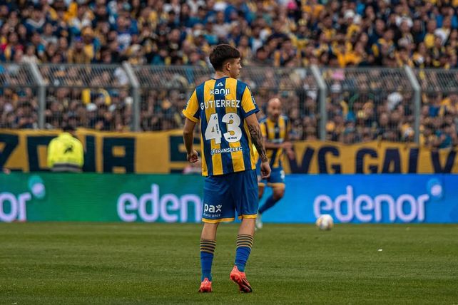 Kevin Gutiérrez se lesionó en el último partido de Central en reserva. Tendrá que ser operado.