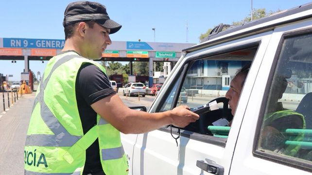 Controles en rutas santafesinas: en el último mes se detectó un promedio de 10 alcoholemias positivas por día