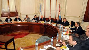 Se realizó la primera reunión de gabinete