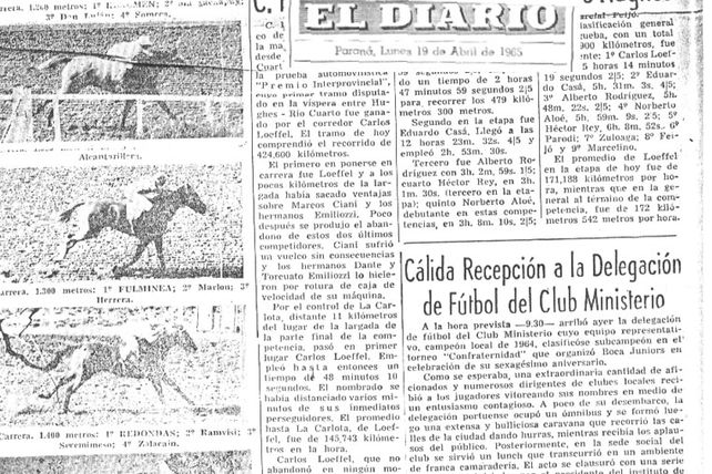 Ministerio: a 50 años del subcampeonato nacional de clubes