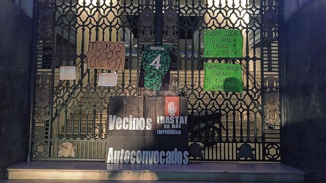 Masiva concentración por Lucio Belfiori en Plaza 25 de Mayo para pedir justicia&nbsp;