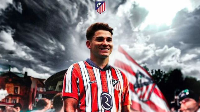 Julián Álvarez se convirtió en el nuevo refuerzo de Atlético Madrid del Cholo Simeone