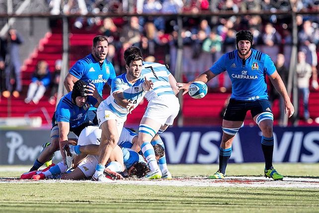 Junio de 2016 en Col&oacute;n cuando Los Pumas vencieron a Italia 30 a 24.