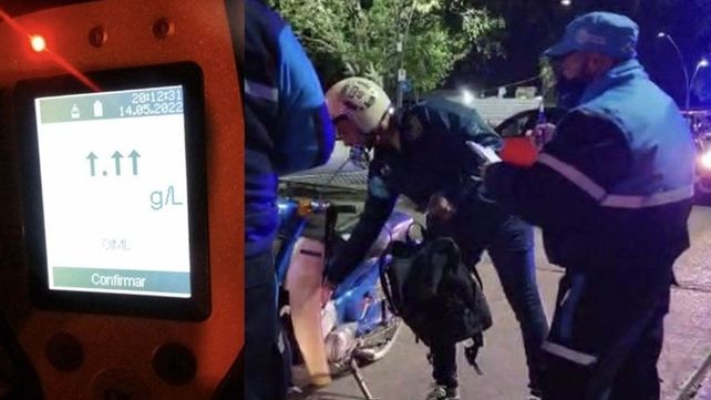Dos casos de alcoholemia positiva en un control de Gendarmería en Rosario