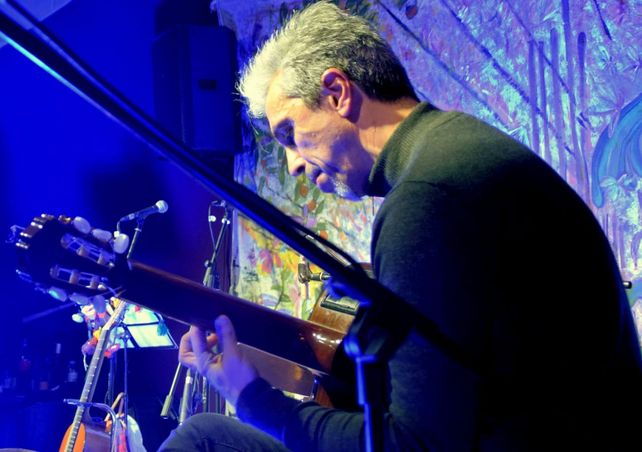 El guitarrista Marcelo Stenta