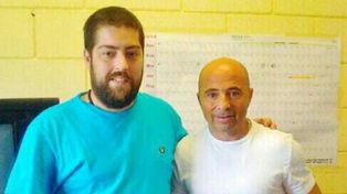 Sampaoli visitó al Pato Fontanet en la cárcel de Ezeiza