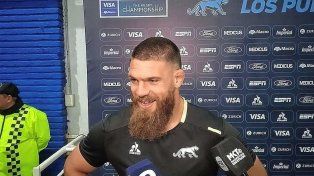El concordiense Marcos Kremer, presente en las cuatro victorias ante los All Blacks.
