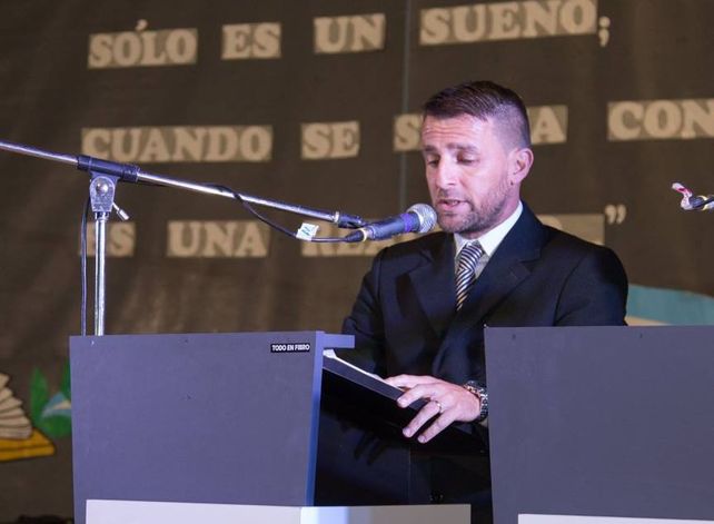 El profesor Fernando Nocenti tiene a su cargo la provincia de Santa Fe.