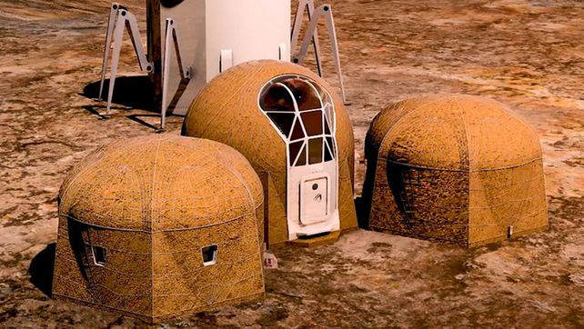 La Nasa elige las cinco mejores casas para Marte