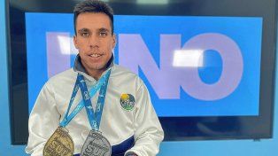 El atleta paranaense Julián Molina no está recibiendo su beca.
