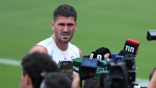De Paul palpitó el cruce Argentina-Inglaterra: Estos partidos me entusiasman mucho