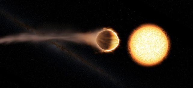 Descubrieron un exoplaneta con atmósfera de agua cristalina Descubrieron un exoplaneta con atmósfera de agua cristalina