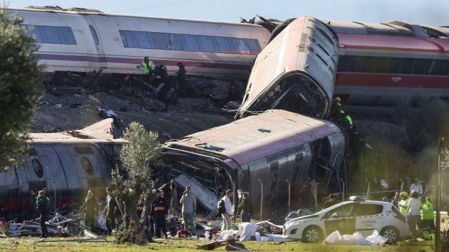 Otro accidente de tren en España: casi 40 fallecidos en un nuevo choque entre dos formaciones