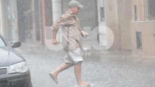 Llegó la primera lluvia de la Primavera a Santa Fe