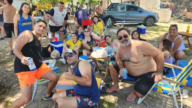 Los hinchas de Central coparon Santiago del Estero y sueñan