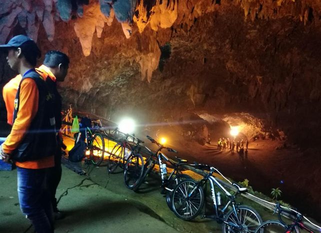 El video del momento en que encuentran a los chicos de Tailandia