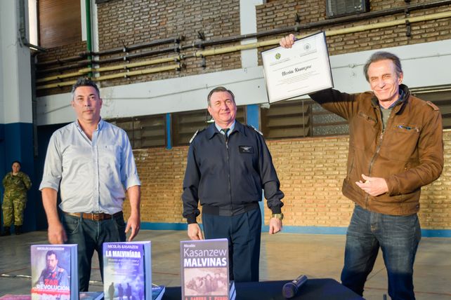 Martin Papini, Daniel Clementz y Nicolás kasanzew
