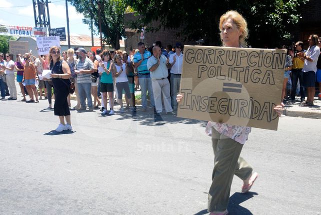 Siete Jefes se movilizó por más seguridad y pidieron que se convoque a la Mesa de Diálogo