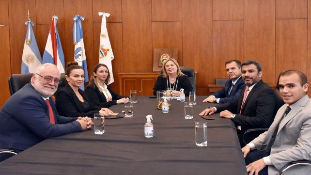 Susana Medina recibió este miércoles a la Comisión Directiva del Instituto de Derecho Penal&nbsp;