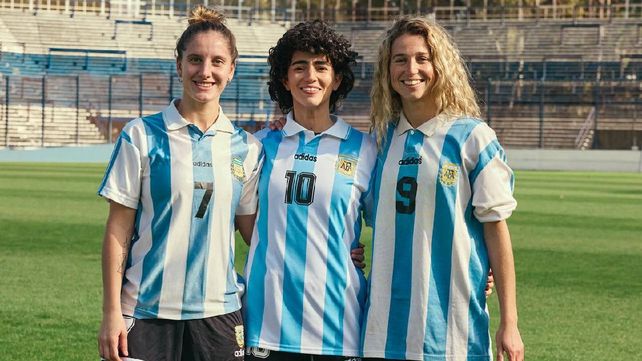Bianca Recanati, Florencia Pareiro y Estefanía Piazza
