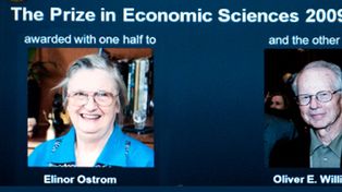 Por primera vez le dieron el premio Nobel de Econom&iacute;a a una mujer