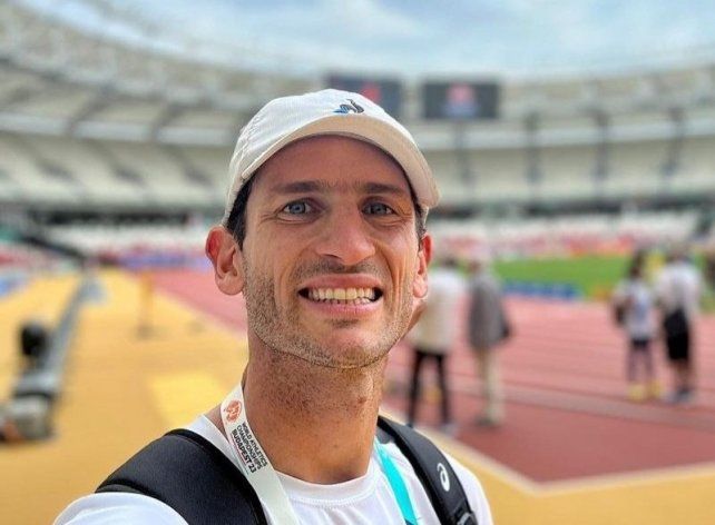 Germán Chiaraviglio una de las atracciones del Gran Prix Sudamericano de atletismo. Germán Chiaraviglio una de las atracciones del Gran Prix Sudamericano de atletismo.