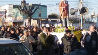 Homenaje de los alumnos y vecinos a Ceferino Namuncurá en Bº Yapeyú
