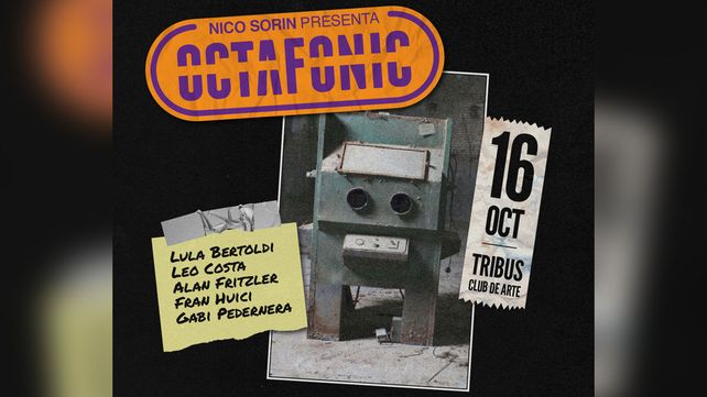 El rock explosivo y versátil de Octafonic regresa a Santa Fe