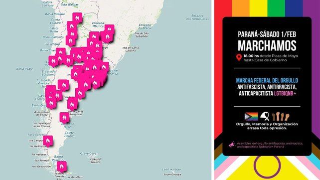 Marcha federal del orgullo antifascista antirracista