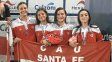 Buena tarea de los santafesinos en el Campeonato de la República