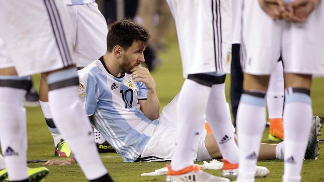 Postales de la derrota argentina en la Copa América Centenario