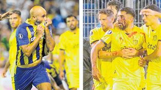 Carlos Quintana y el gol, Maxi Olivera y el golpe. Postales de una noche de Copa Libertadores con triunfo y preocupación para Central.