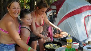 Los campings son una opción gasolera para las vacaciones de los santafesinos