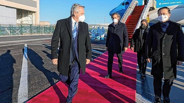 Alberto Fernández sigue su gira por China