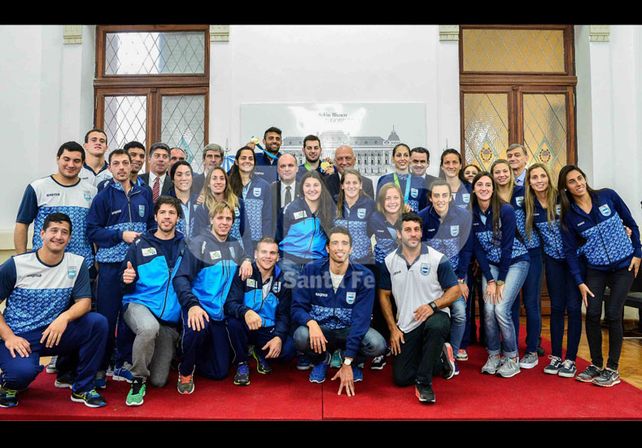 Reconocieron a deportistas santafesinos que participaron de los Juegos Panamericanos