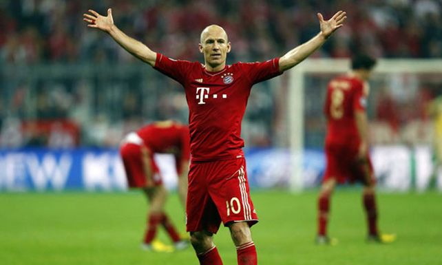 Robben podr&iacute;a volver a jugar oficialmente en Botafogo.