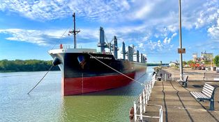 Los puertos entrerrianos de Concepción del Uruguay e Ibicuy siguen sumando exportaciones.&nbsp;