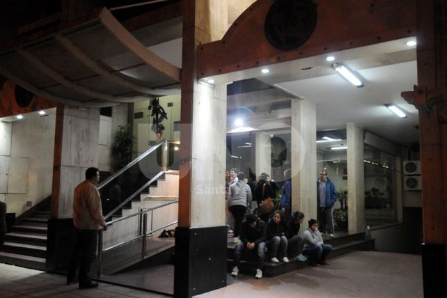 Dolor. En la sala de velatorios de avenida Freyre al 3.000