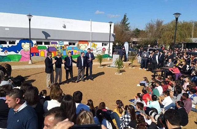 Macri inauguró un NIDO en Basso