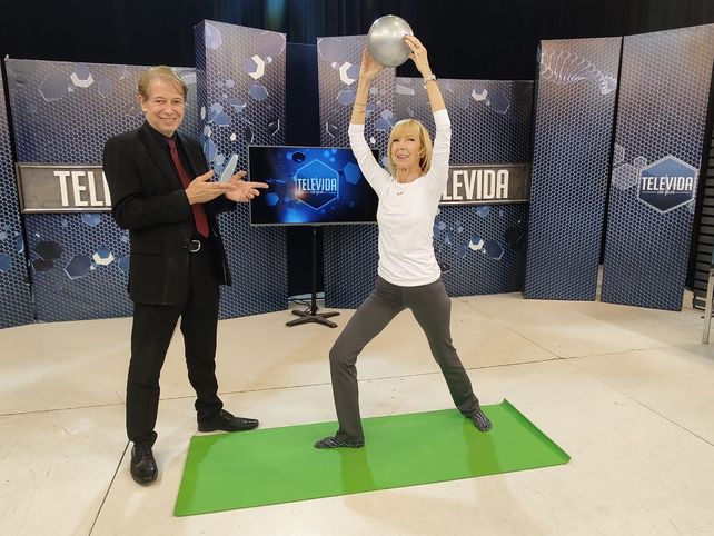 Mirta de Fussi en Televida con Salud por El Tres