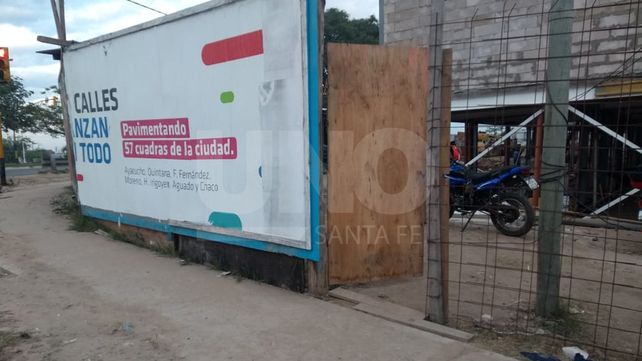 Sorprendió a un sujeto robando en una obra y lo entregó a la policía