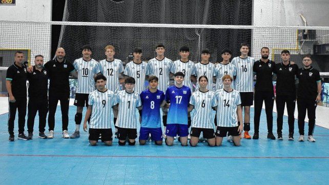 Argentina se impuso a Chile en sets corridos en el arranque del Sudamericano U17