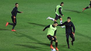 Después de su ausencia ante Talleres, Martín Rivero regresa en el Rojinegro.&nbsp;ovación/Diego Arias&nbsp;