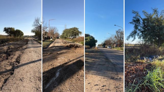 Colonia Avellaneda pidió autorización a la Provincia para reparar calle Dorrego. La paralización de la obra del Acueducto Metropolitano afecta a los vecinos.