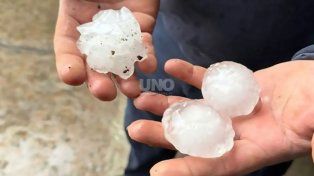 Granizo: detectaron microplásticos y metales en muestras recolectadas en Funes