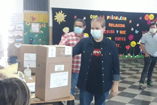 Reelecto. Ezequiel Ruani venció en San José de la Esquina.