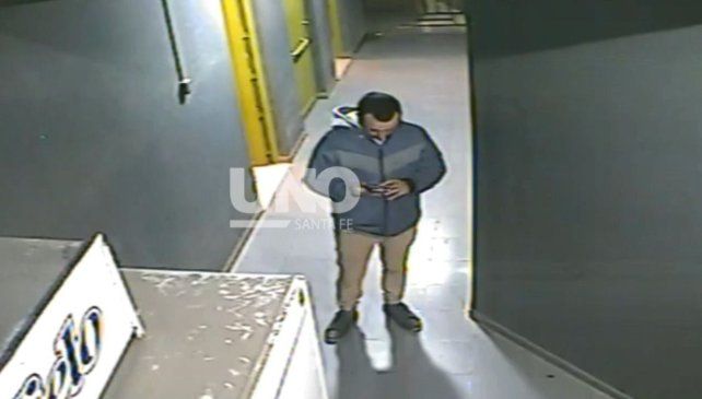 Una de las últimas imágenes de Damián Strada con vida
