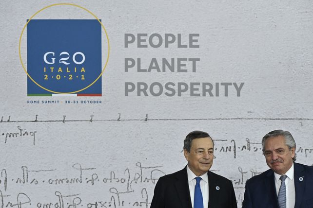 Alberto Fernández en el G20: una jornada signada por los encuentros con Angela Merkel y Kristalina Georgieva